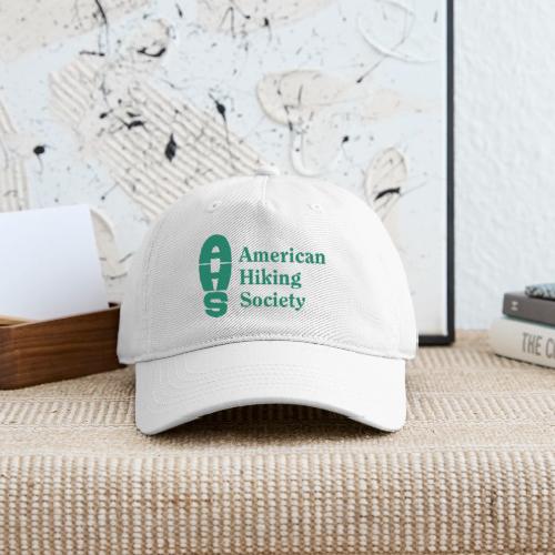 AHS logo green - Organic Baseball Cap