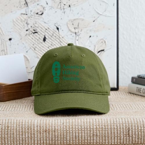 AHS logo green - Organic Baseball Cap