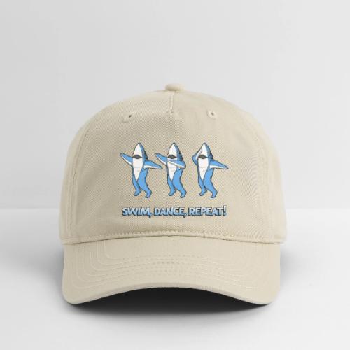 Dancing Sharks - Swim, Dance, Repeat - Organic Baseball Cap
