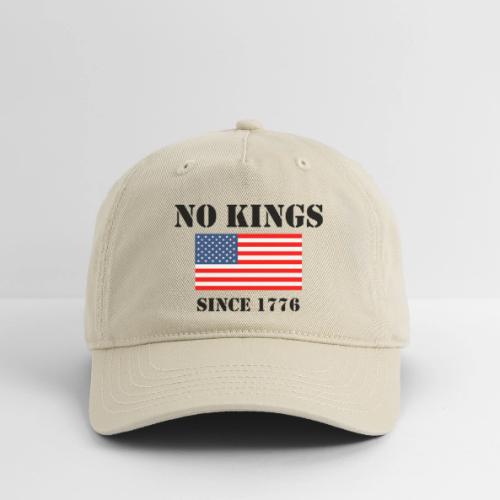 NO KINGS Since 1776 - Organic Baseball Cap