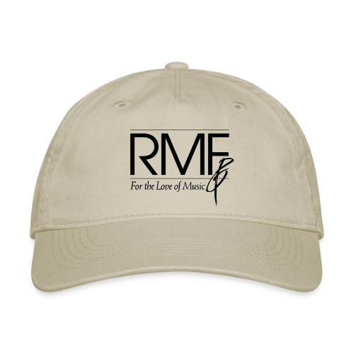RMF Logo - Black - Organic Baseball Cap