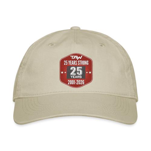 25 YRS - Organic Baseball Cap