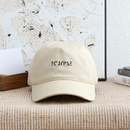 Eclypse Black Logo - Organic Baseball Cap