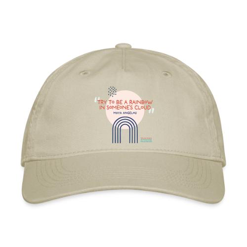 Rainbow Design - Organic Baseball Cap