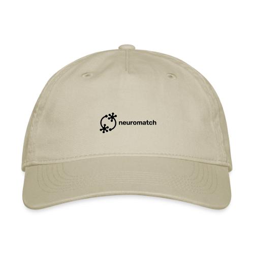 NM Name Logo (Black) - Organic Baseball Cap