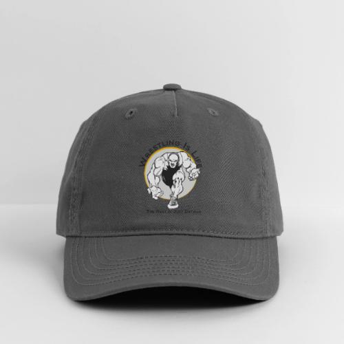 Wrestling is Life - bw - Organic Baseball Cap