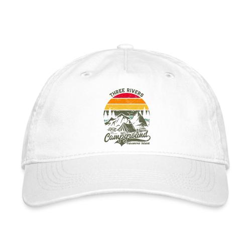 Three Rivers (dark logo) - Organic Baseball Cap