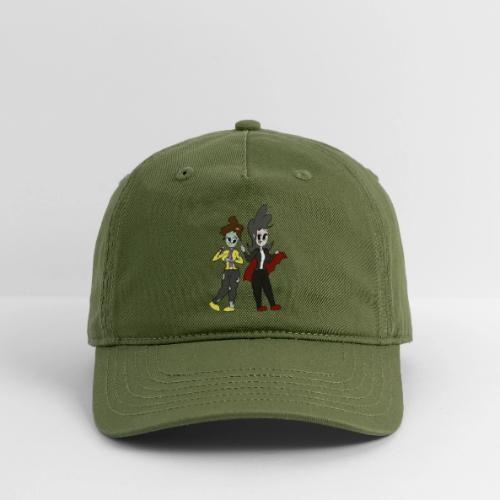 Vampire Coll and Zombie Dersy - Organic Baseball Cap