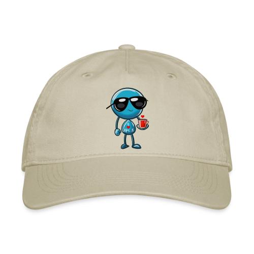 Smoon_I love Mrs S_Blue - Organic Baseball Cap