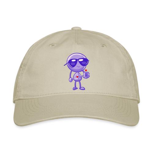 Smoon_I love Mrs S Purple - Organic Baseball Cap
