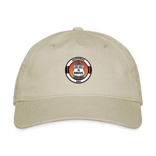 National Get Out N Drive Day Official Event Merch - Organic Baseball Cap