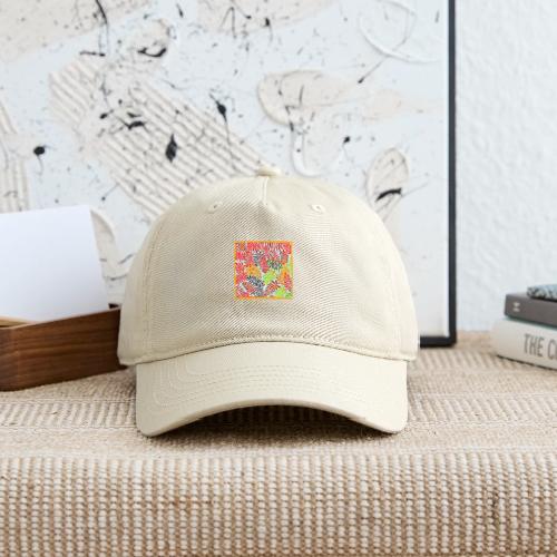 Chic Leaves Artistic Spectrum - Organic Baseball Cap