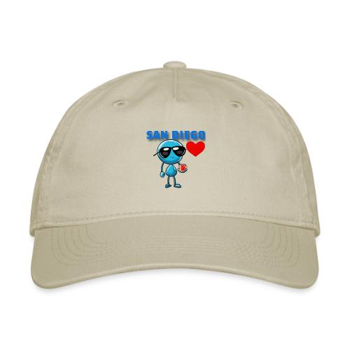Smoon City_San Diego - Organic Baseball Cap