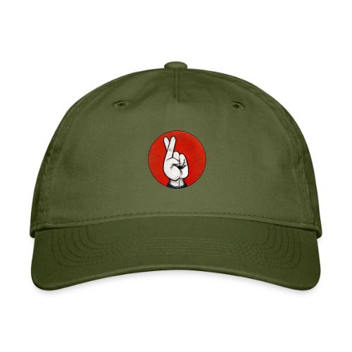 The Fakist Logo - Organic Baseball Cap