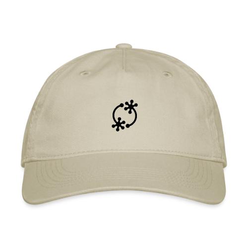 NM Logo Icon (Black) - Organic Baseball Cap