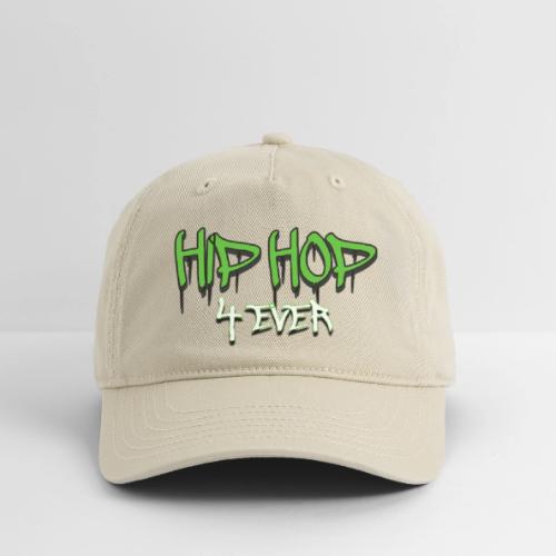 Hip Hop 4 Ever Lettering - Organic Baseball Cap