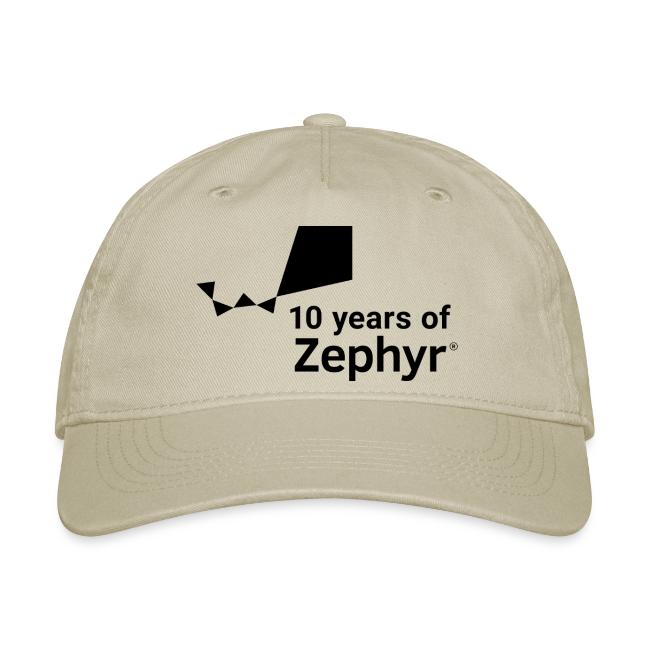 Zephyr 10th Anniversary Stacked Black