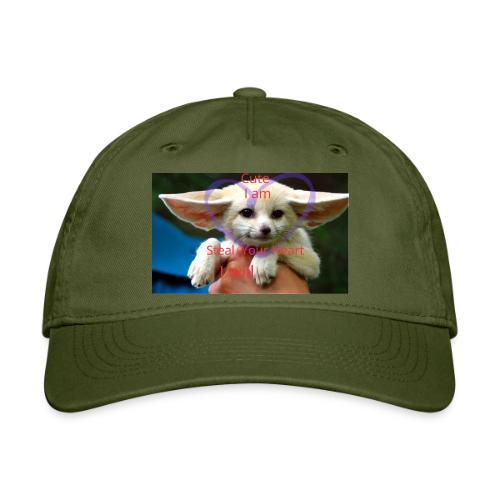 baby fox - Organic Baseball Cap