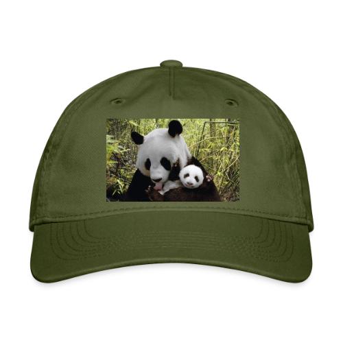 panda - Organic Baseball Cap