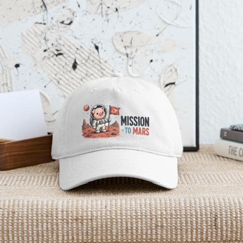 Mission To Mars Space Pig - Organic Baseball Cap