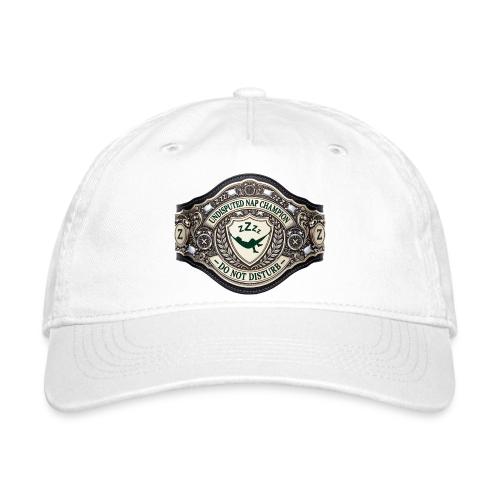 Nap Champion Belt T Shirt - Organic Baseball Cap