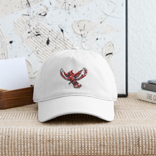 Silver Cardinal in Flight - Organic Baseball Cap