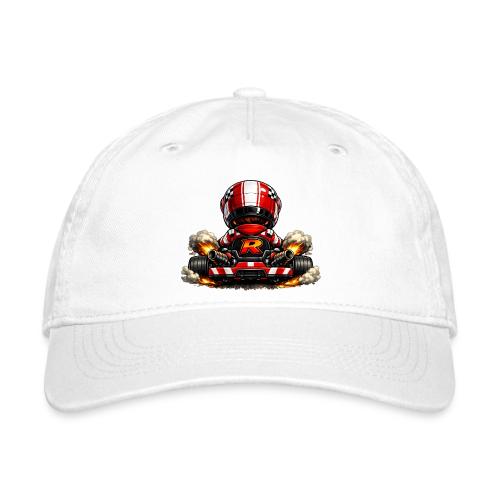 Carcadelogoracerback - Organic Baseball Cap