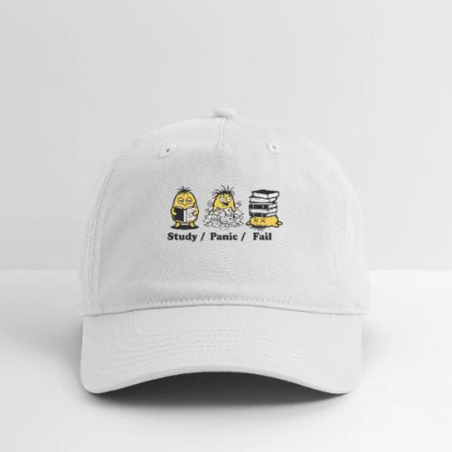 Funny Student Study Panic Fail Back To School - Organic Baseball Cap
