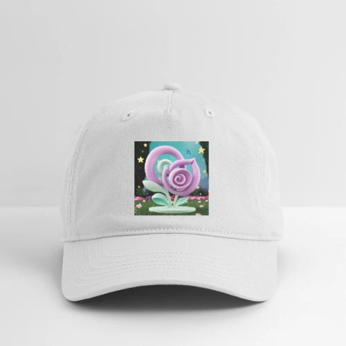 Lila Bloom | Double Floral Eco-Inspired Art - Organic Baseball Cap