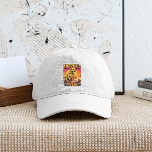 Labzilla Giant Yellow Labrador Monster Tee - Organic Baseball Cap