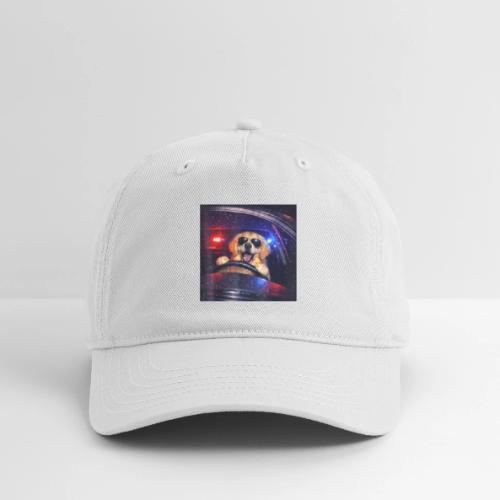 Funny Police Golden Retriever Meme Tee - Organic Baseball Cap