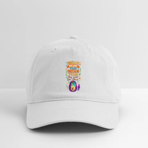 Dream Team Inspirational Graphic - Organic Baseball Cap
