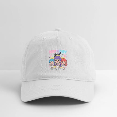 Cute Chibi Birthday Idol Girls - Organic Baseball Cap