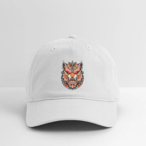 Tribal Demon Wolf Mask - Organic Baseball Cap