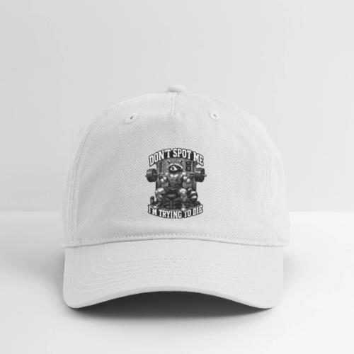 Raccoon Lifter Don’t Spot Me - Organic Baseball Cap