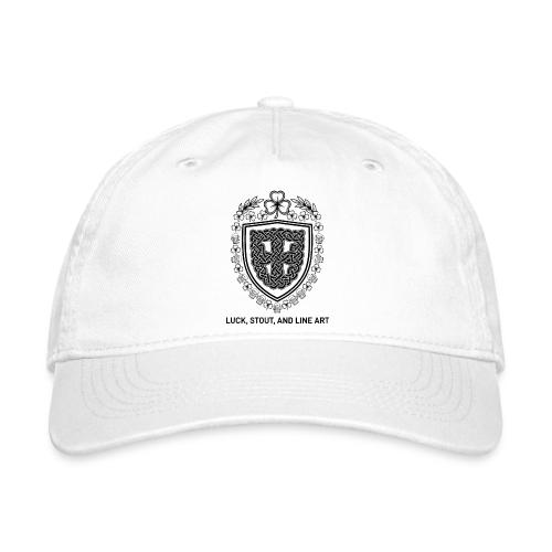 Celtic Knot T-Shirt, Symmetrical Shield - Organic Baseball Cap