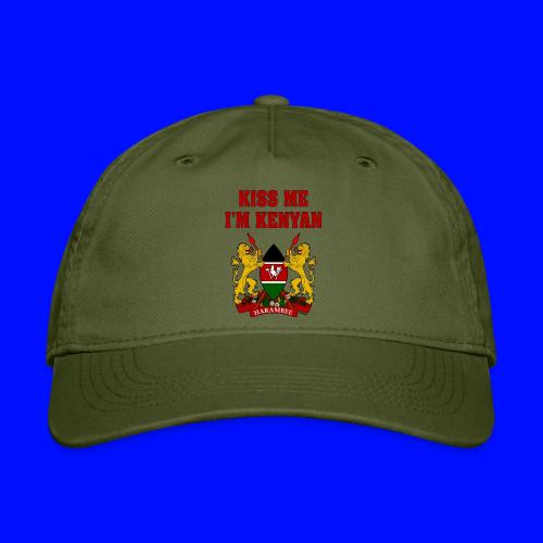 Kiss Me, I'm Kenyan - Organic Baseball Cap
