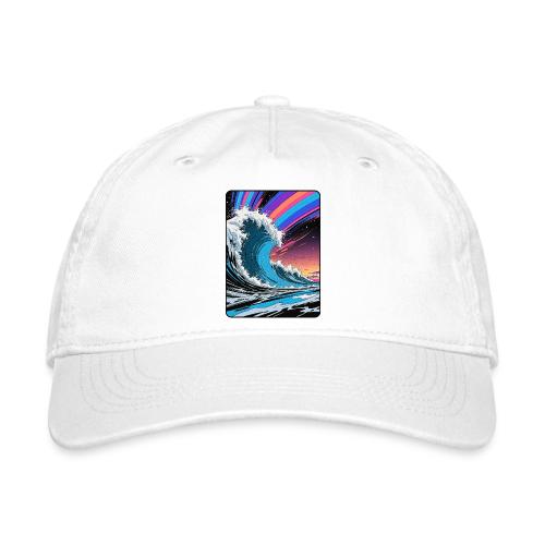 Rainbow Sky Dream Wave - Organic Baseball Cap