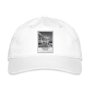 Asbury Park - Organic Baseball Cap - white - Front