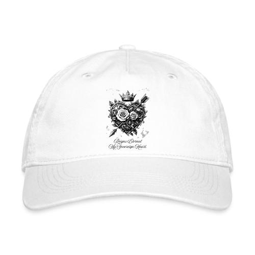 Royal Heart T-Shirt, Mug, & Leggings - Organic Baseball Cap