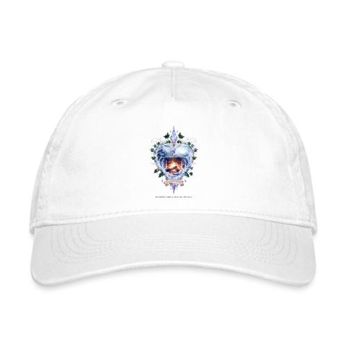 Imbolc Candle Veil T-Shirt | Veiled Rebirth - Organic Baseball Cap