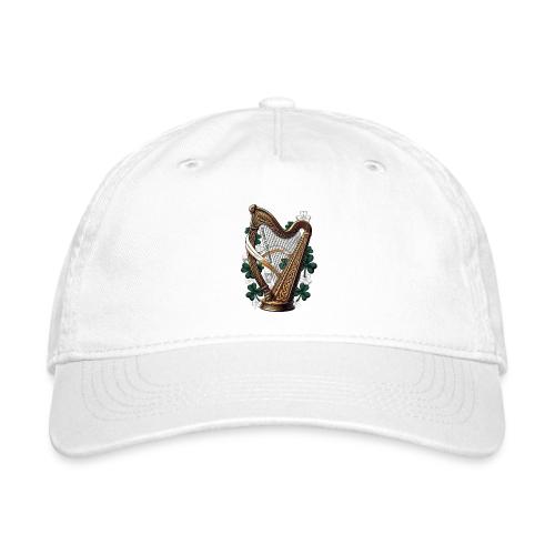Emerald Harp Shenanigans T-Shirt - Organic Baseball Cap