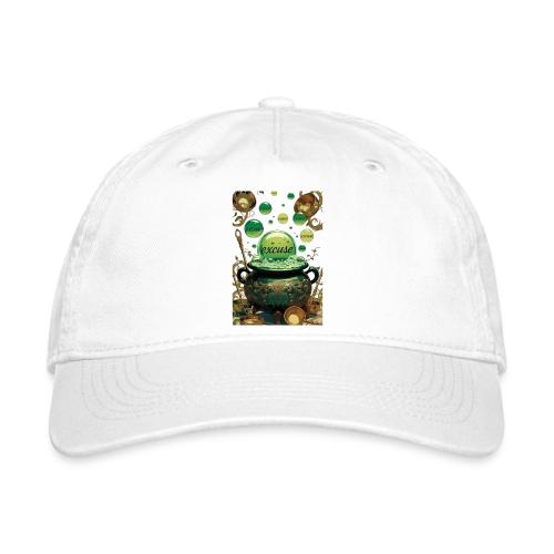 Emerald Excuses Cauldron Graphic Tee - Organic Baseball Cap