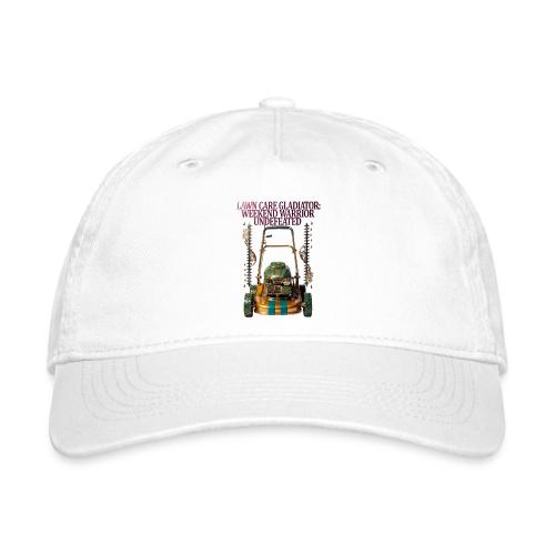 Lawn Care Gladiator T Shirt - Organic Baseball Cap