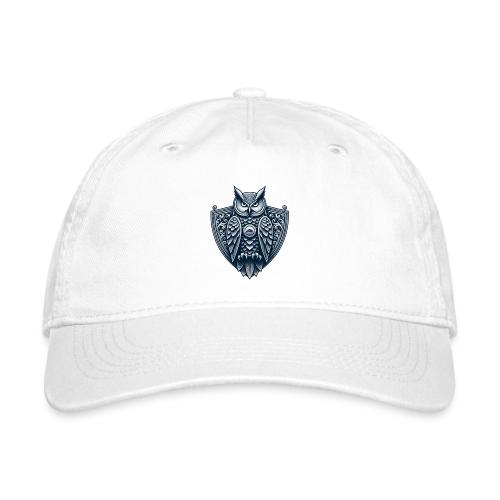 Night Watch Owl T Shirt, Sarcastic Dad Gift - Organic Baseball Cap