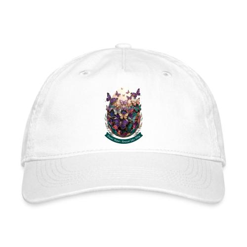 Easter Dawn's Flutter Butterfly T Shirt, Gift - Organic Baseball Cap