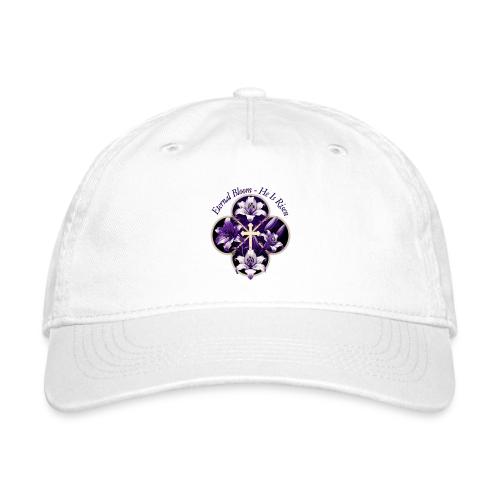 Easter Eternal Bloom Lily Crown T Shirt, Gift - Organic Baseball Cap