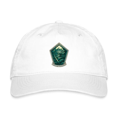 Easter Unfurl in Light Fern T Shirt, Spring Gift - Organic Baseball Cap