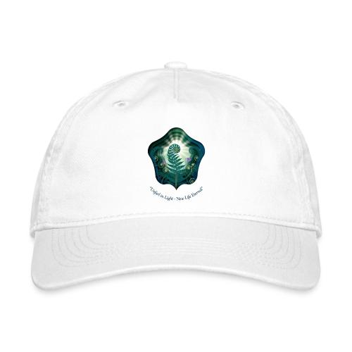 Easter Unfurl in Light Resurrection T Shirt, Gift - Organic Baseball Cap