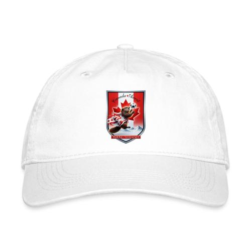 Canada Beaver Ascent T-Shirt, Canadian Pride Gift - Organic Baseball Cap